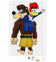 Banjo E Pica Pau Puzzle 240 Parça Yapboz