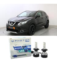 Nissan Qashqai J11 Led Xenon Sis Far Ampulü H8 Access Yeni Seri Beyaz 2014+