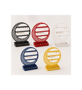 Şık 3D Baskı Takı Organizer Standı, Küpe, Yüzük ve Kolye Düzenleyici