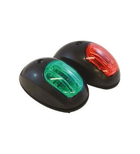 SEYİR FENERİ 12 V PLASTİK SİYAH TAKIM LED             