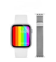 Watch 6 Apple Android Huawei Uyumlu Akıllı Saat Arama Yapma Özellikli Nabız Ölçer Yedek Kordonhediye