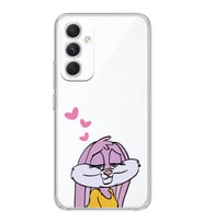 Samsung Galaxy A35 Uyumlu Lola Bunny Tasarımlı Şeffaf Telefon Kılıfı