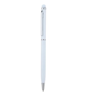 pilelistore Beyaz Tükenmez Metal Kalem