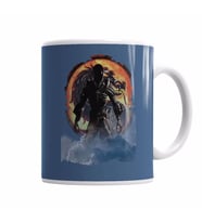Camitesa Alien Mortal Kombat Gamer  Games Kupa Bardak Porselen