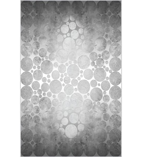 Eliana Home Baskılı, Yıkanabilir Kaymaz Taban Salon Halısı LNA1862-SM80 100x150 cm (Gri)