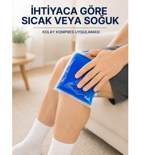 Sıcak Soğuk Termojel Kompres Paketi Çok Amaçlı Tekrar Kullanılabilir Jel