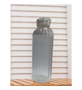 MY BOTTLE LINE SERİ ÇİZGİLİ CAM MATARA  / SULUK 750ML