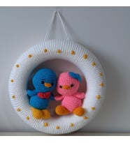 Amigurumi Kapı Süsü Ördekler