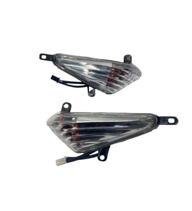 Honda Cbf 150 Ön Sinyal Takımı Beyaz Renk Oem -Arasmoto (Siyah)
