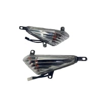 Honda Cbf 150 Ön Sinyal Takımı Beyaz Renk Oem -Arasmoto (Siyah)