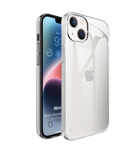 Microsonic Apple iPhone 14 Plus Kılıf Non Yellowing Crystal Clear Sararma Önleyici Kristal Şeffaf (Renksiz)