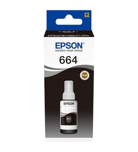 Epson yazıcı 664 T6641 Siyah Mürekkep