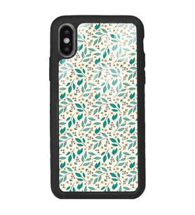 iPhone Xs Max Uyumlu Minik İlkBahar Tasarımlı Glossy Telefon Kılıfı