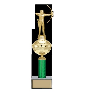ODAK KUPA - Figürlü Kupalar - Okçu Figürlü Kupalar FG-049 B - 40 cm
