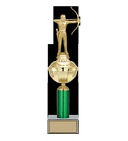 ODAK KUPA - Figürlü Kupalar - Okçu Figürlü Kupalar FG-049 B - 40 cm