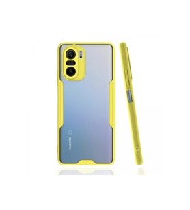 Durukar® Poco F3 Kılıf Platin Silikon - Sarı