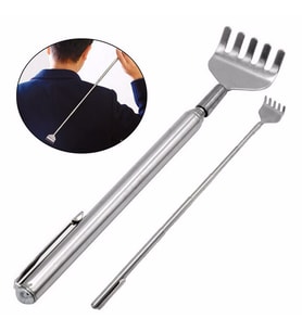 Teleskobik Sırt Kaşıyıcı - Kaşağı Kaşıma Aleti Sırt Kaşıma Aparatı Metal  51 Cm