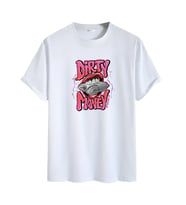 Animasyon Görselli  Unisex (Tshirt) Tişört (Beyaz)
