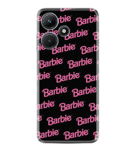 Infınix Hot 30i Kılıf Resimli Desenli Baskılı Silikon Barbie 1404