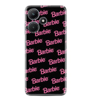 Infınix Hot 30i Kılıf Resimli Desenli Baskılı Silikon Barbie 1404