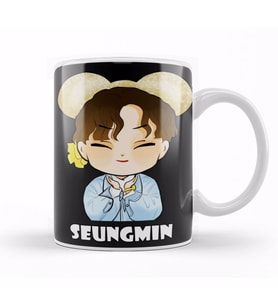 Stray Kids Seungmin Chibi Kupa Bardak Porselen