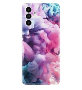 Samsung A23 A31 A32 A50 A51 A52 A53 A70 Kılıf Desenli Silikon Pink Cloud 1305
