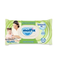 Molfix İzotonik Sulu Islak Mendil Ferah Temizlik 720 Adet