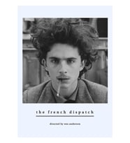 The French Dispatch (wes Anderson) Timothee Chalamet, Adrien Brody Tablo Ahşap Poster Dekoratif