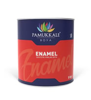 Pamukkale Enamel Sentetik Parlak Boya 5 Kg Bayrak Kırmızı Ral 3001