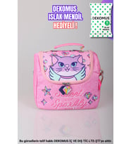 "DEKOMUS ISLAK MENDİL HEDİYELİ" "SWEET AND SPARKLY KOLEKSİYONU" TERMOSLU BESLENME ÇANTASI