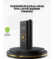 Taşınabilir Dijital Lastik Şişirme Cihazı Güvenli Ve Pratik Kullanım