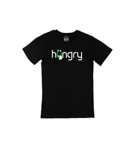 Hungry Siyah Tişört
