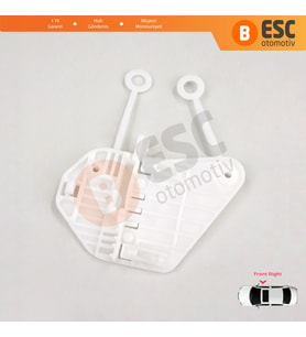 Smart Fortwo MK1 450 1998-2007 2/3-Kapı Coupe Cabrio Convertible İçin Ön Sağ Cam Kriko Tamir Klipsi