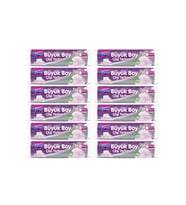 Büzgülü 10'lu Çöp Torbası Beyaz Sabun Kokulu Büyük Boy 65 x 70 cm Onikili Paket