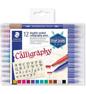 Staedtler Çift Taraflı Kaligrafi Kalemi 12li 2mm-3.5mm 3005 TB12