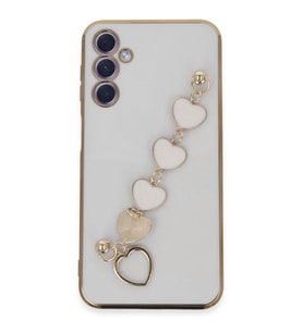 Samsung Galaxy A24 4g Kılıf Esila Silikon - Beyaz