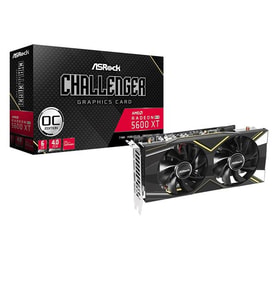 ASROCK RX5600XT 6GB XT CHALLENGER D 6G OC GDDR6 192bit HDMI DP PCIe 16X v4.0