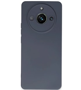 Realme 11 Pro Kılıf Nano içi Kadife Silikon - Gri