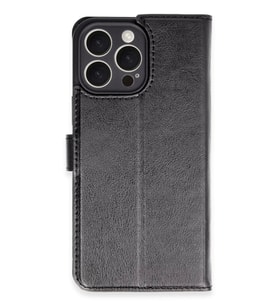 Newface Apple iPhone 16 Pro Max Kılıf Trend S Plus Kapaklı Kılıf - Siyah