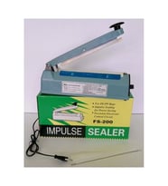 20Cm Metal Gövde Poşet Ağzı Yapıştırma Kapatma Makinası FS-200 (5680)