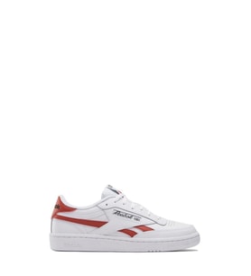 Reebok Club C Revenge 100204580 Kadın Sneaker Ayakkabı Beyaz Kırmızı 36-40 (Beyaz - Kırmızı)