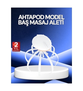 GİGA Elektrikli Kafa Masaj Cihazı 3 Modlu USB-C Şarjlı Rahatlatıcı Masaj Aleti 1240474