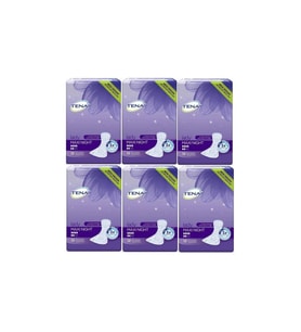 Tena Lady Maxi Night 6 damla Kadın Mesane Pedi 12'li 6 Paket / 72 adet