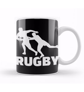 Rugby 02 Kupa Bardak Porselen