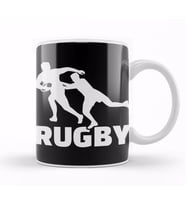 Rugby 02 Kupa Bardak Porselen