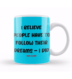 Larry Ellison Quotes   Entrepreneurs Motivation İnspiration Success Work Gifts Kupa Bardak Porselen
