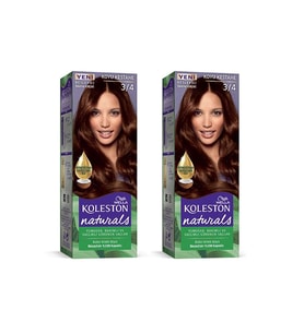 Naturals Saç Boyası Koyu Kestane 3/4 2x Paket
