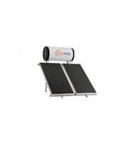 Solar 150L Emayeli Prizmatik Çift Bakır Kollektörlü Güneş Enerjili Su Isıtma Sistemi (KAPALI DEVRE BASINÇLI)