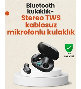 Tws Bluetooth Kulaklık Kulak İçi Kablosuz Dijital Göstergeli Çağrı Cevaplayabilen (Çok Renkli)
