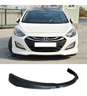 Hyundai i30 Servis Ön Ek Karlık Abs Plastik Mat Siyah 2012 2013 2014 2015 2016 2017 karlık+bodykit+ek